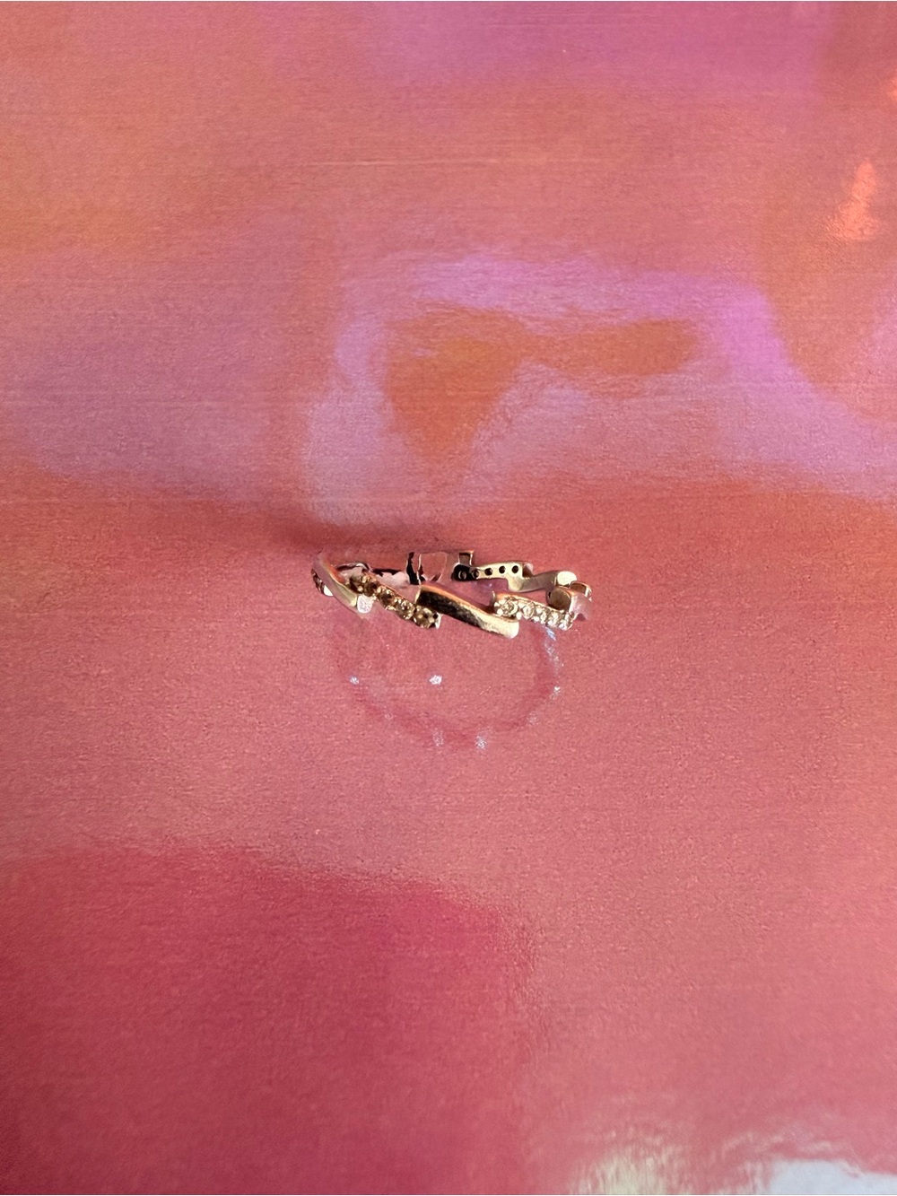 Delicate Silver Infinity CZ Ring - Silver - Picture 3 of 3